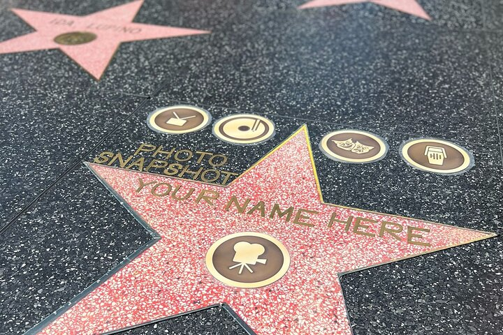 Capture a unique Hollywood moment as your personalized star shines bright! Enjoy a fun-filled experience complete with a professional photographer creating lasting memories on the iconic Walk of Fame.